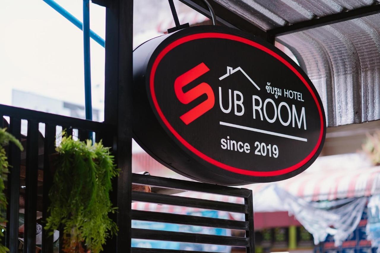 ซับรูมโฮเทล Subroom Hotel Surat Thani Exteriör bild